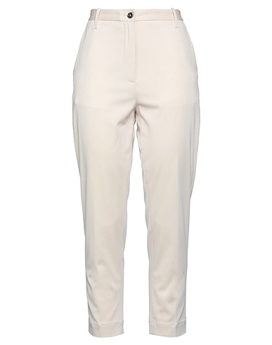 NINE IN THE MORNING Casual pants Beige 53% Viscose, 44% Cotton, 3% Elastane