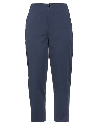 EUROPEAN CULTURE Pantalone Blu notte 61% Cotone, 35% Poliammide, 4% Elastan