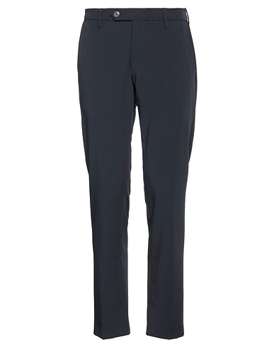 MICHAEL COAL Casual trouser Navy blue 95% Polyester, 5% Elastane