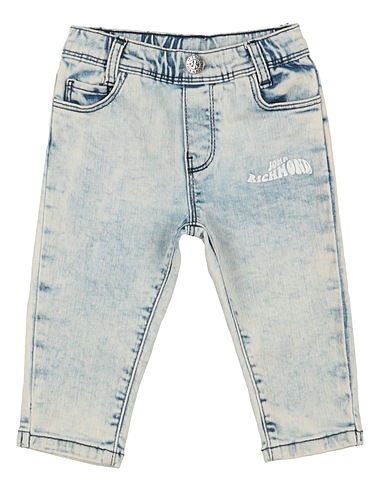 JOHN RICHMOND Denim pants Blue 98% Cotton, 2% Elastane