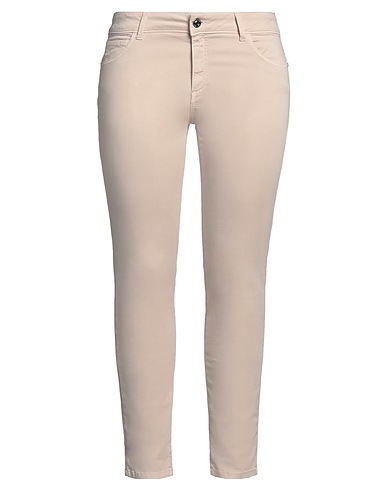 CARACTÈRE Casual pants Beige 57% Cotton, 40% Lyocell, 3% Elastane
