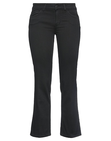CARACTÈRE Denim trousers Black 98% Cotton, 2% Elastane
