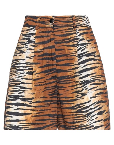19.70 NINETEEN SEVENTY Shorts & Bermuda Brown 100% Cotton