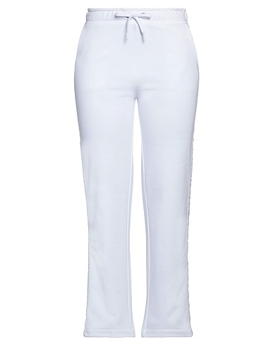 EMPORIO ARMANI Casual trouser White 88% Cotton, 12% Polyester