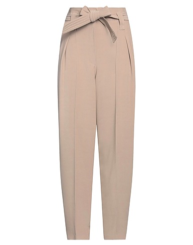 IRO Casual trouser Light brown 88% Viscose, 12% Virgin Wool