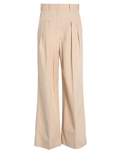 CALVIN KLEIN Casual trouser Beige 100% Cotton