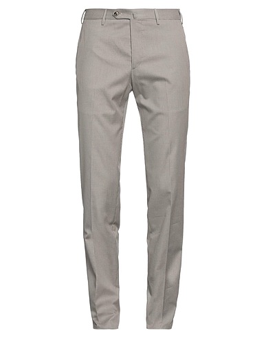 PT Torino Casual pants Dark brown 100% Cotton