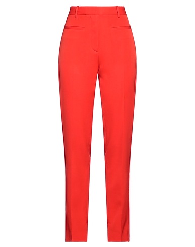 JW ANDERSON Casual trouser Red 100% Virgin Wool, Viscose