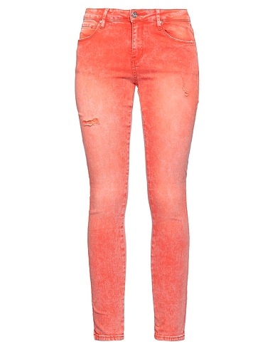 GUESS Pantaloni jeans Arancione 98% Cotone, 2% Elastan