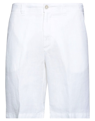 120% LINO Shorts & Bermuda White 100% Linen