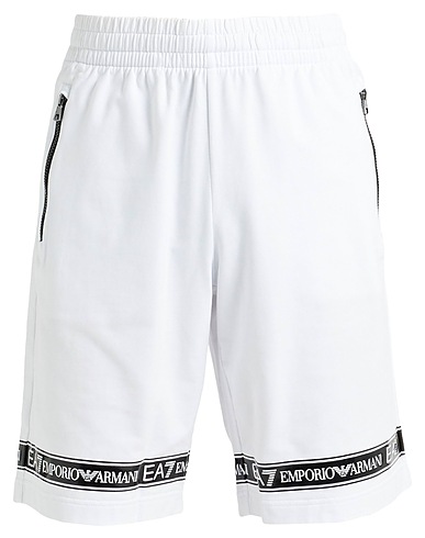 EA7 Shorts & Bermuda White 100% Cotton
