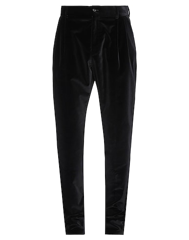 DOLCE&GABBANA Casual trouser Black 98% Cotton, 2% Elastane