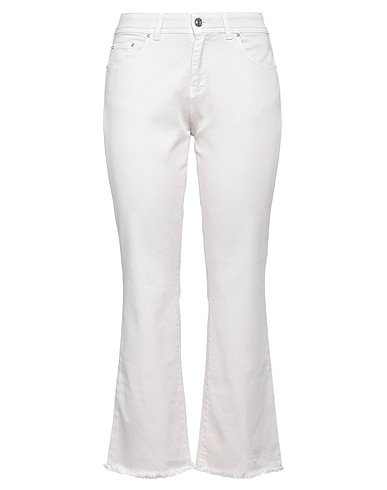 NOIR AND BLEU Pantalone Rosa chiaro 98% Cotone, 2% Elastan