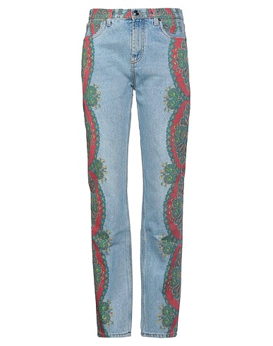 ETRO Denim trousers Blue 100% Cotton
