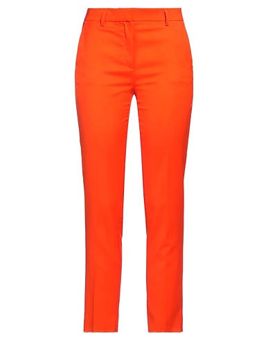 GRIFONI Casual trouser Orange 97% Cotton, 3% Elastane