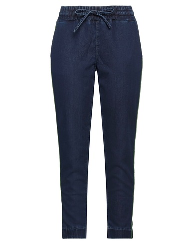 JACOB COHЁN Casual pants Midnight blue 90% Cotton, 8% Polyester, 2% Elastane