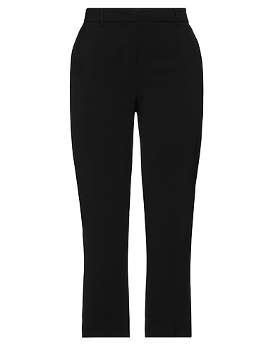 HANITA Casual trouser Black 97% Polyester, 3% Elastane