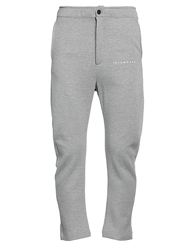 THROWBACK. Casual trouser Grey 100% Cotton