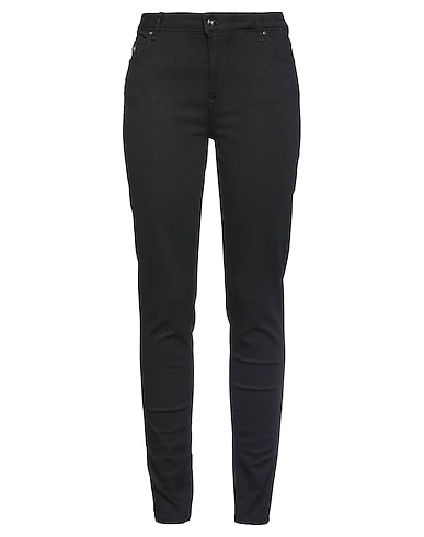 TRAMAROSSA Casual trouser Black 42% Cotton, 31% Rayon, 17% Lycra®, 8% Polyester, 2% Elastane