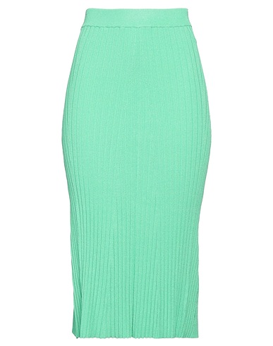 REMAIN BIRGER CHRISTENSEN Midi skirt Green 63% Viscose, 37% Nylon
