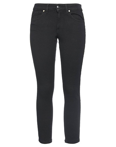 MAISON 9 Paris Denim trousers Black 98% Cotton, 2% Elastane
