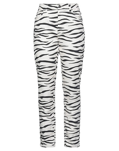 BE BLUMARINE Casual trouser Black 99% Cotton, 1% Elastane
