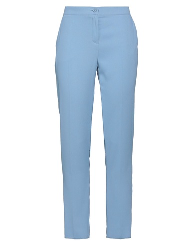 DIANA GALLESI Casual pants Pastel blue 100% Polyester