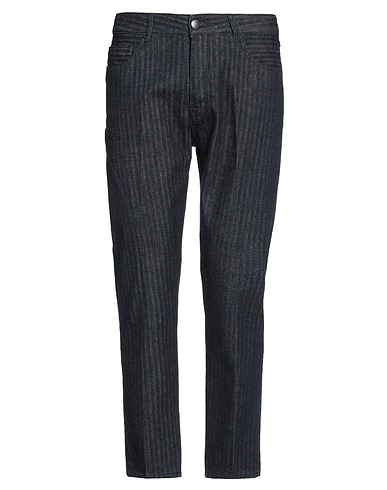 EMPORIO ARMANI Denim pants Navy 100% Cotton