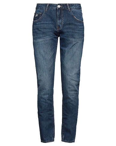 UNGARO Denim pants Blue 100% Cotton