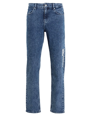KARL LAGERFELD JEANS Denim trousers KLJ SLIM LOGO DENIM
 Blue 99% Organic cotton, 1% Elastane