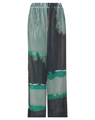 ROBERTO COLLINA Casual pants Dark green 100% Polyester