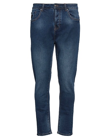 JOHN RICHMOND Denim trousers Blue 98% Cotton, 2% Elastane