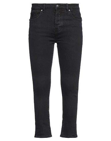 JOHN RICHMOND Denim trousers Charcoal 98% Cotton, 2% Elastane