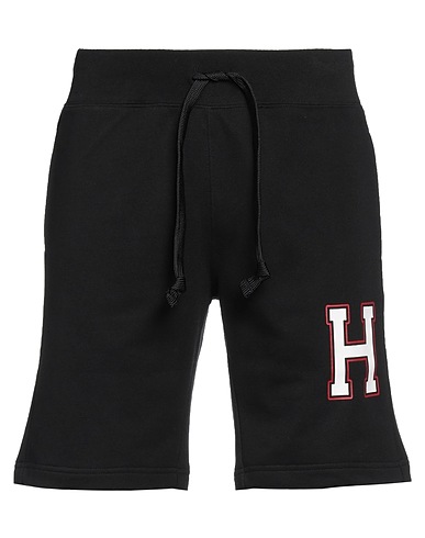 CHAMPION ショートパンツ＆バミューダパンツ ブラック コットン 67% / ポリエステル 33% / ポリウレタン