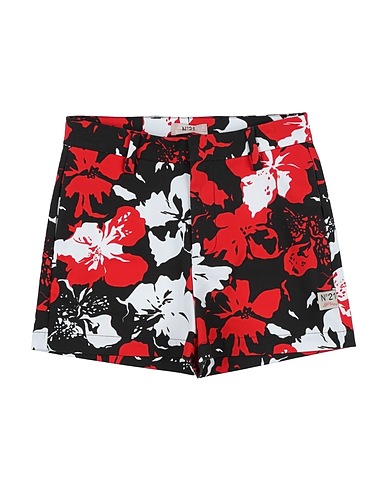 N°21 Shorts & Bermuda Black 97% Cotton, 3% Elastane