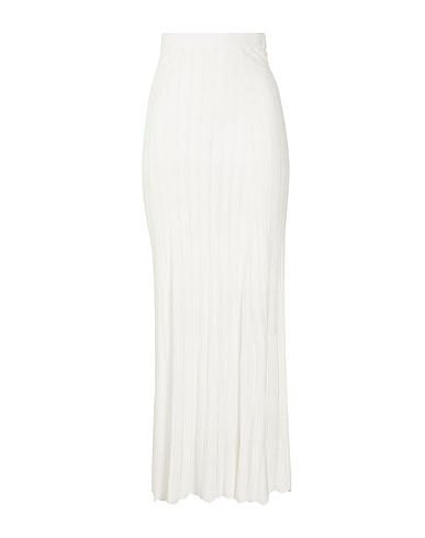 8 by YOOX Длинная юбка KNIT JACQUARD LONG SKIRT
 Белый 80% Вискоза, 17% Переработанный Полиамид, 3% Эластан