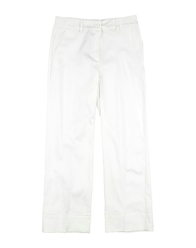 LIU •JO Casual trouser White 96% Cotton, 4% Elastane
