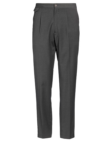 DEVORE INCIPIT Casual trouser Grey 70% Wool, 28% Polyester, 2% Elastane