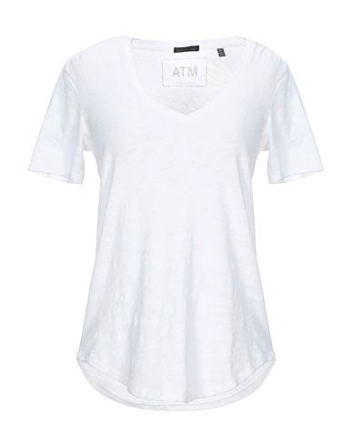 ATM ANTHONY THOMAS MELILLO Basic T-shirt White 100% Cotton