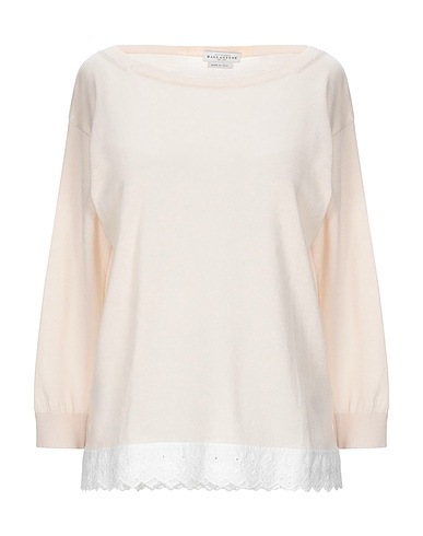BALLANTYNE Sweater Ivory 100% Cotton