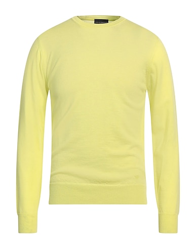 EMPORIO ARMANI Pullover Vert lime 100% Laine vierge