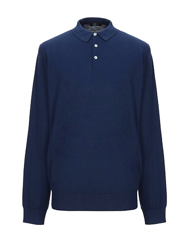 SUITE 191 Pullover Blu notte 100% Cotone