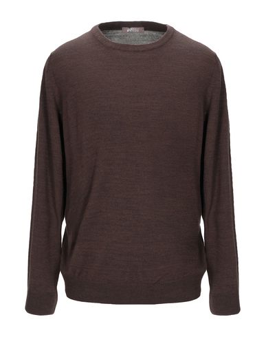 Andrea Fenzi Sweaters In Brown