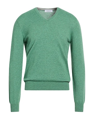 GRAN SASSO Pullover Vert 80% Laine vierge, 10% Cachemire, 10% Viscose