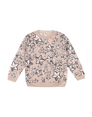 ELISABETTA FRANCHI Jumper Sand 70% Viscose, 15% Polyamide, 15% Polyester