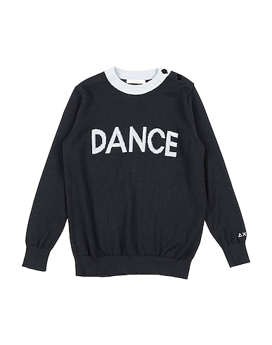 SUN 68 Jumper Black 100% Cotton