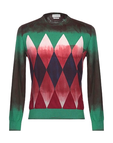 BALLANTYNE Sweater Dark brown 85% Cotton, 15% Cashmere