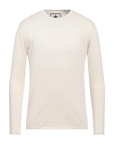 MACCHIA J Pullover Elfenbein 100% Baumwolle