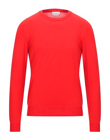 BALLANTYNE Pullover Rosso 100% Cotone
