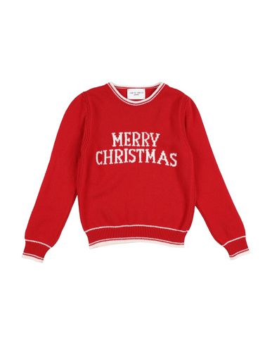 Alberta Ferretti Merry Christmas Jumper In Red